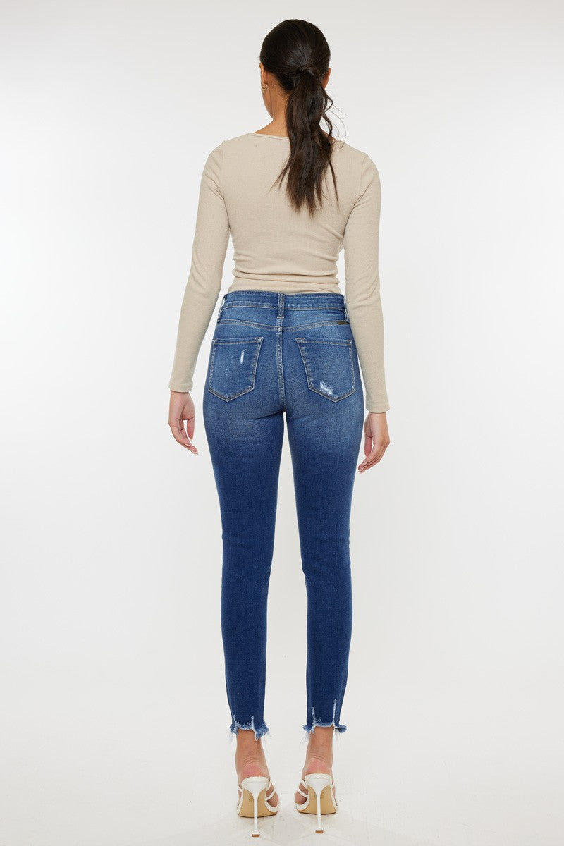 KANCAN HIGH RISE ANKLE SKINNY JEAN