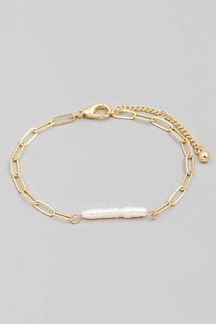 PEARL CHAIN BRACELET